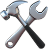 hammer and wrench emoji